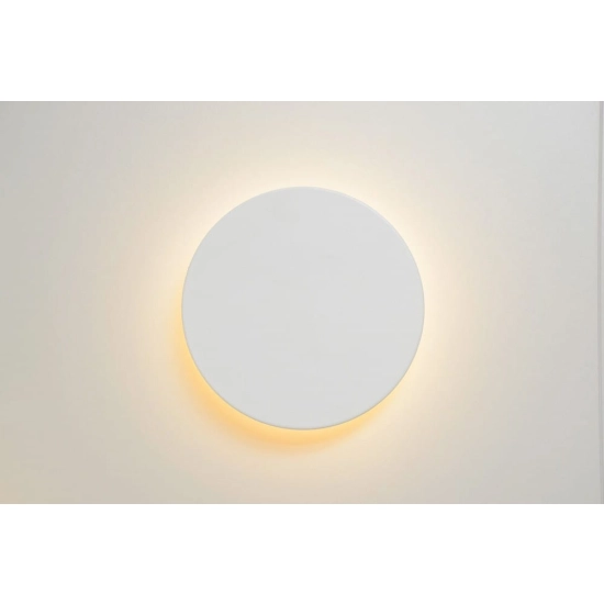 Kinkiet EKLYPS Ø 15 cm LED 1x6W 3000K biały 46201/06/31 Lucide - zdjęcie dodatkowe 3